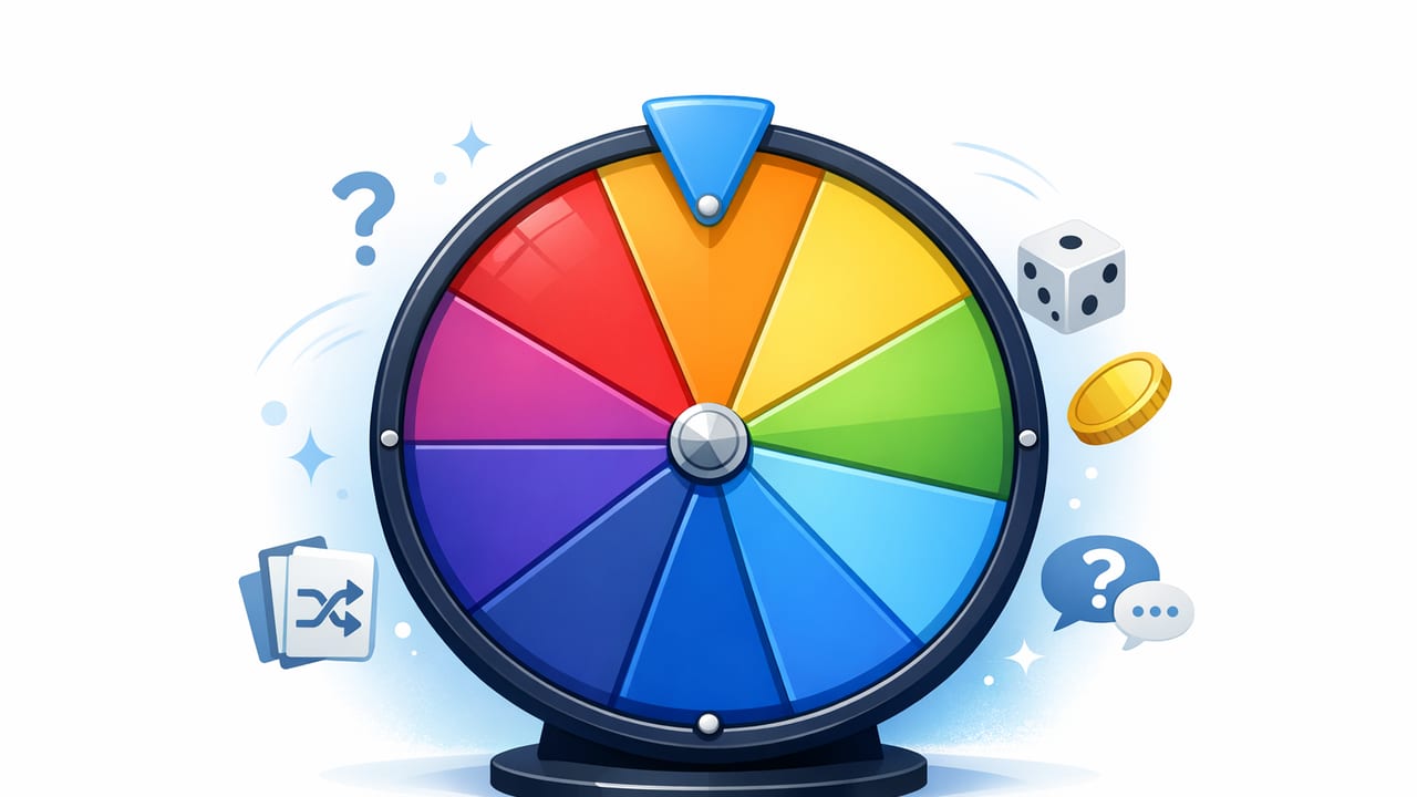 How to Use a Random Choice Spinner for Fast, Fair Decisions
