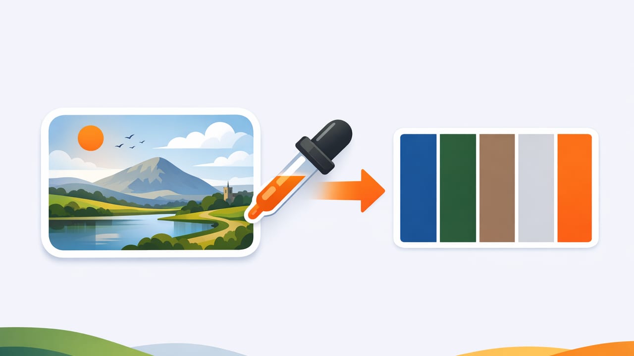 How to Find Dominant Colours From Landscape Photos in the UK