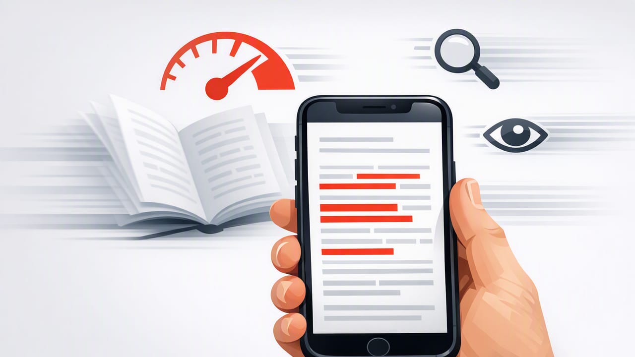 Speed Reading on iPhone: A Practical Plan for Faster, Clearer Reading