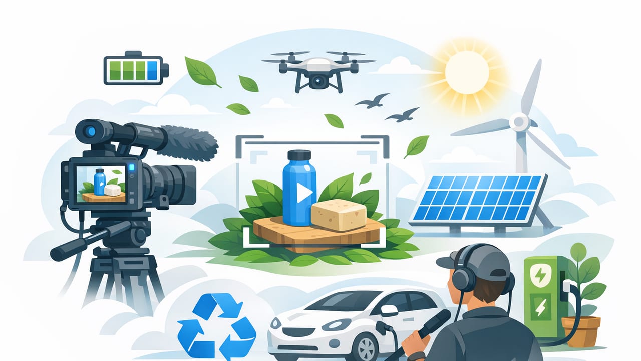 Eco-Friendly Product Video Production: A Practical Low-Waste Guide