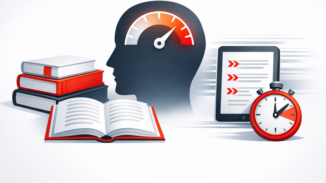 How to Increase Reading Speed: A Focus-and-Comprehension Method