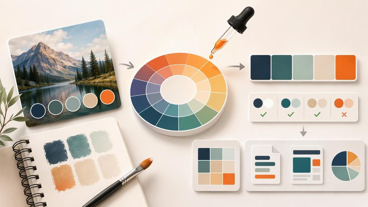 How to Use a Color Palette Generator for Cohesive Design Systems