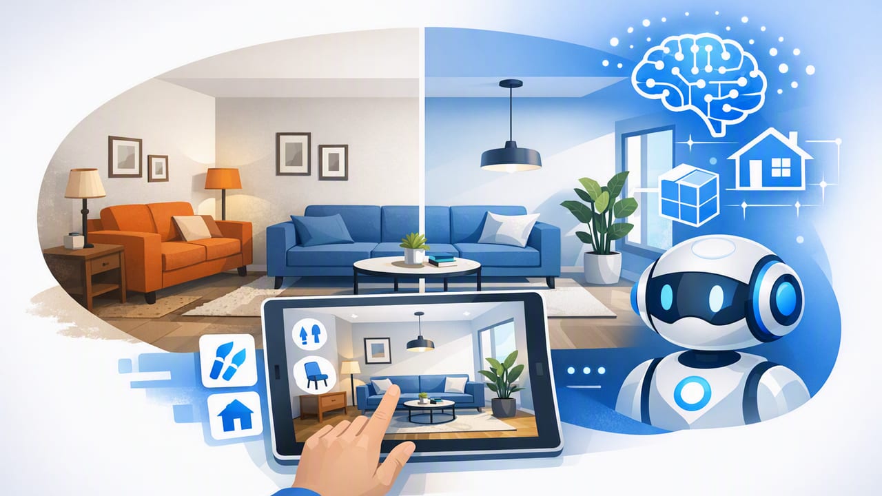 Interior Redesign AI Workflow: From Floor Plan to Confident 3D Choices