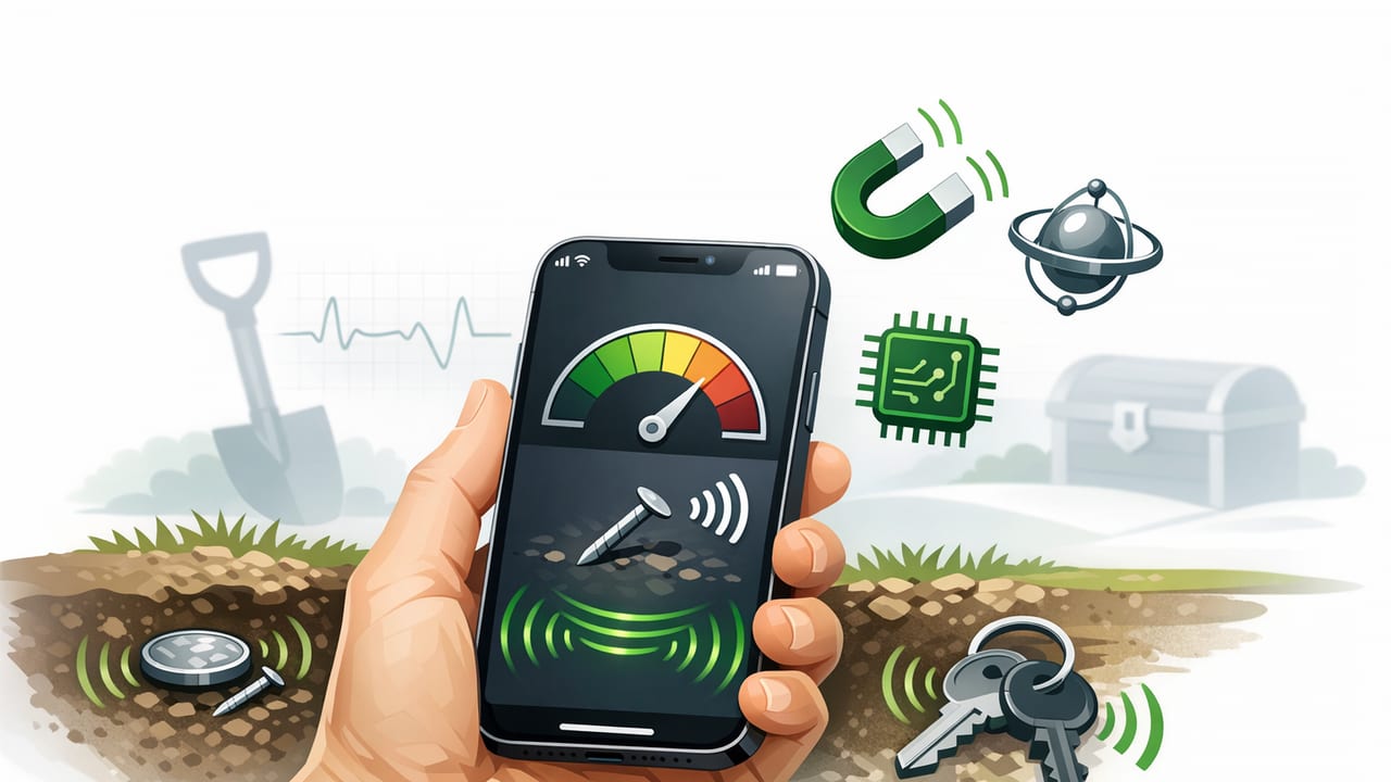 Metal Detector App Using iPhone Sensors: How It Works & Best Uses