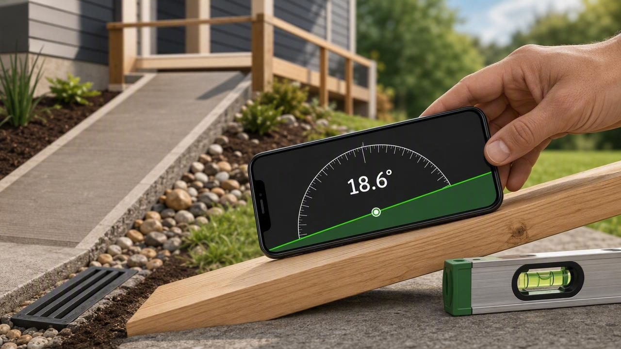 iPhone Angle Finder: Get Precise Slope Readings for DIY Projects