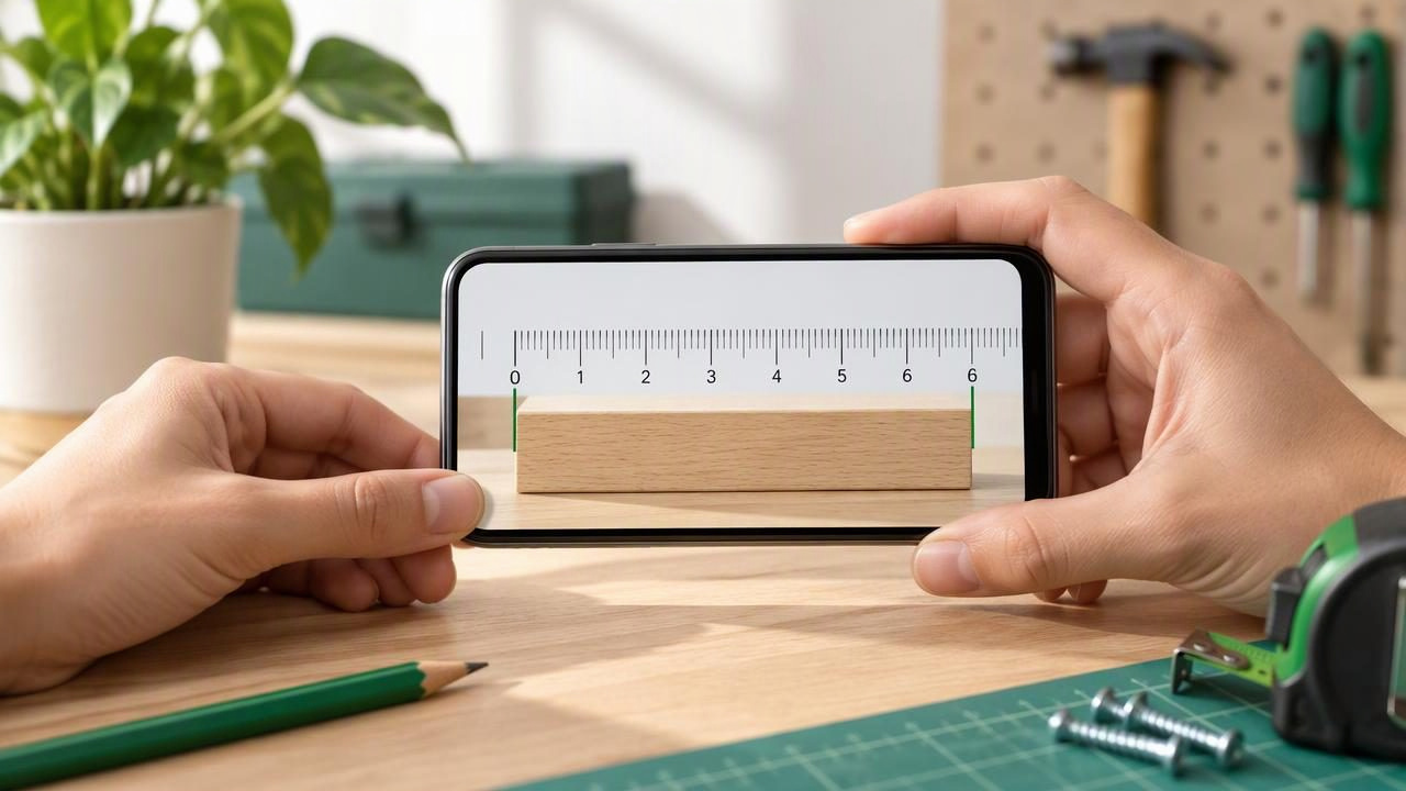 How to Use a Phone Ruler App for Small DIY Measurements