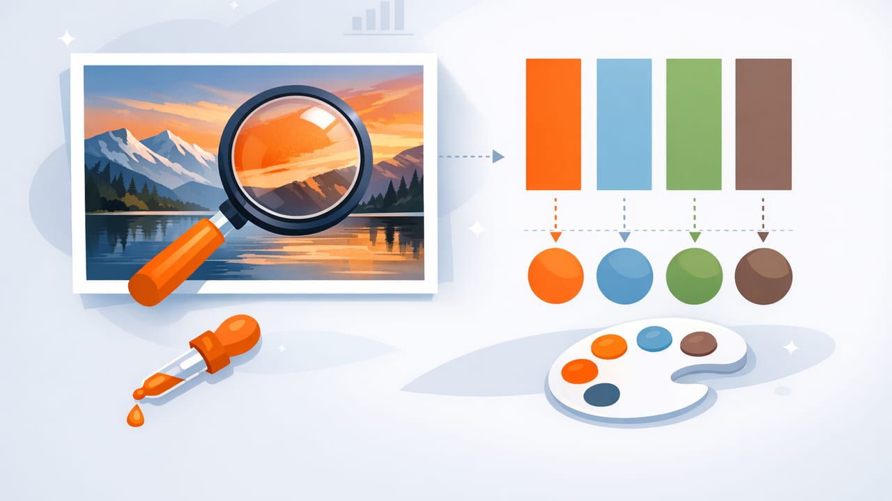 How to Extract Colors From a Photo and Build a Usable Palette