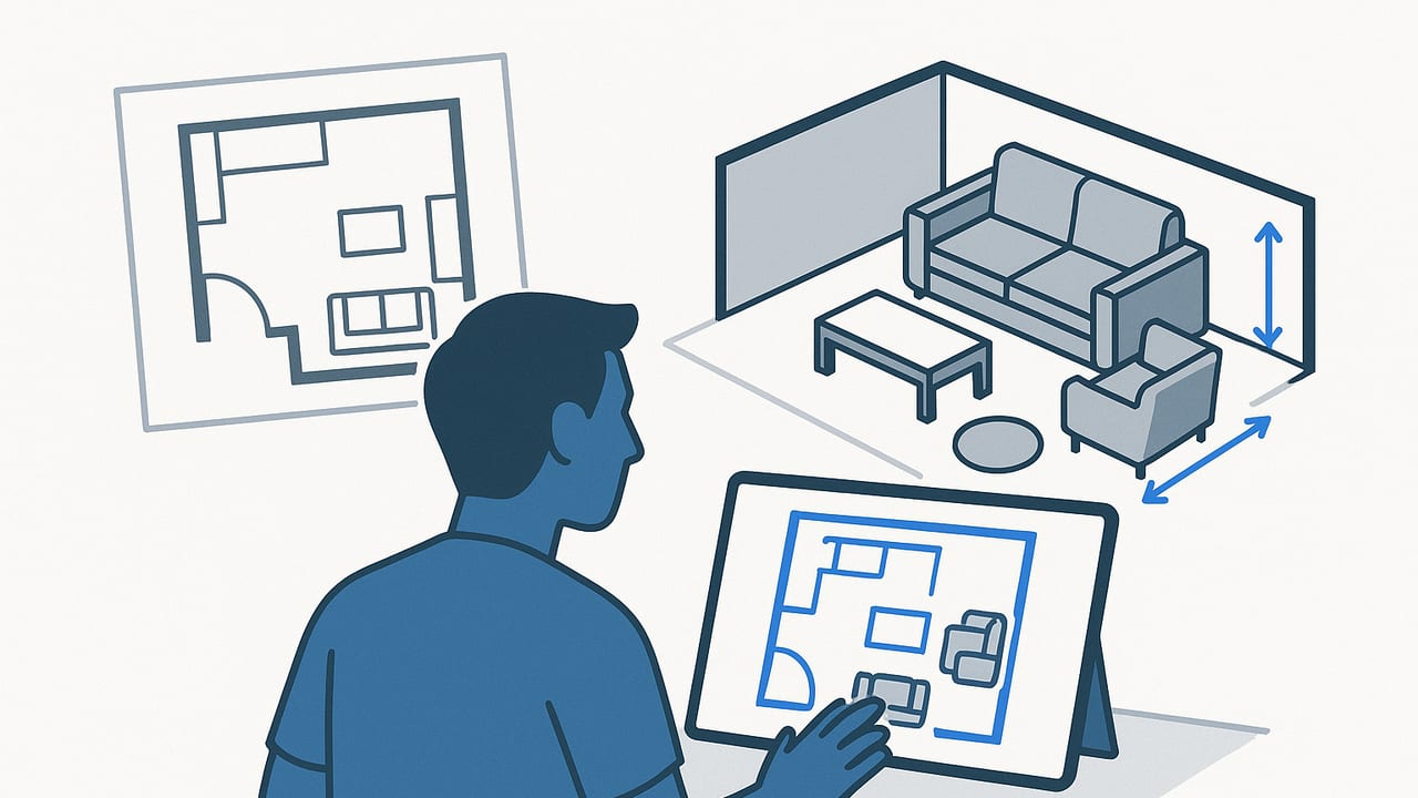 Rearrange Furniture with True Scale: A 3D Guide for Homeowners