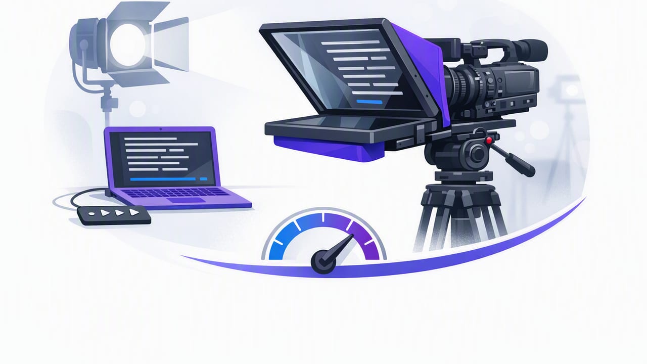 Fixed Speed Teleprompter: Perfect Pacing for iPhone Videos