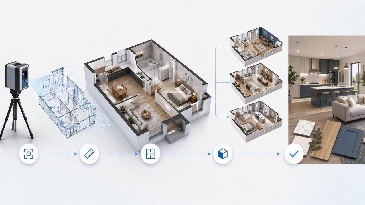 3D Floor Plan Workflow for Renovations: From Scan to Decisions