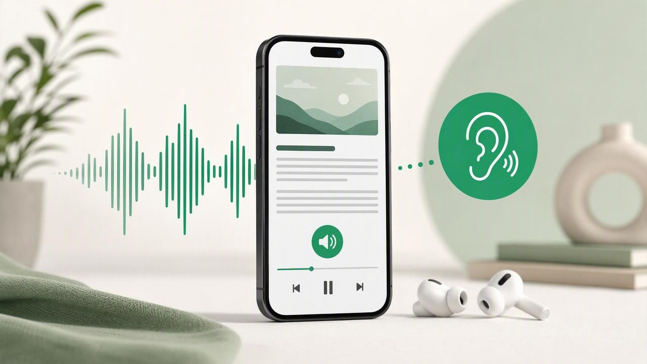 How to Listen to Web Articles on iPhone: A Complete Guide