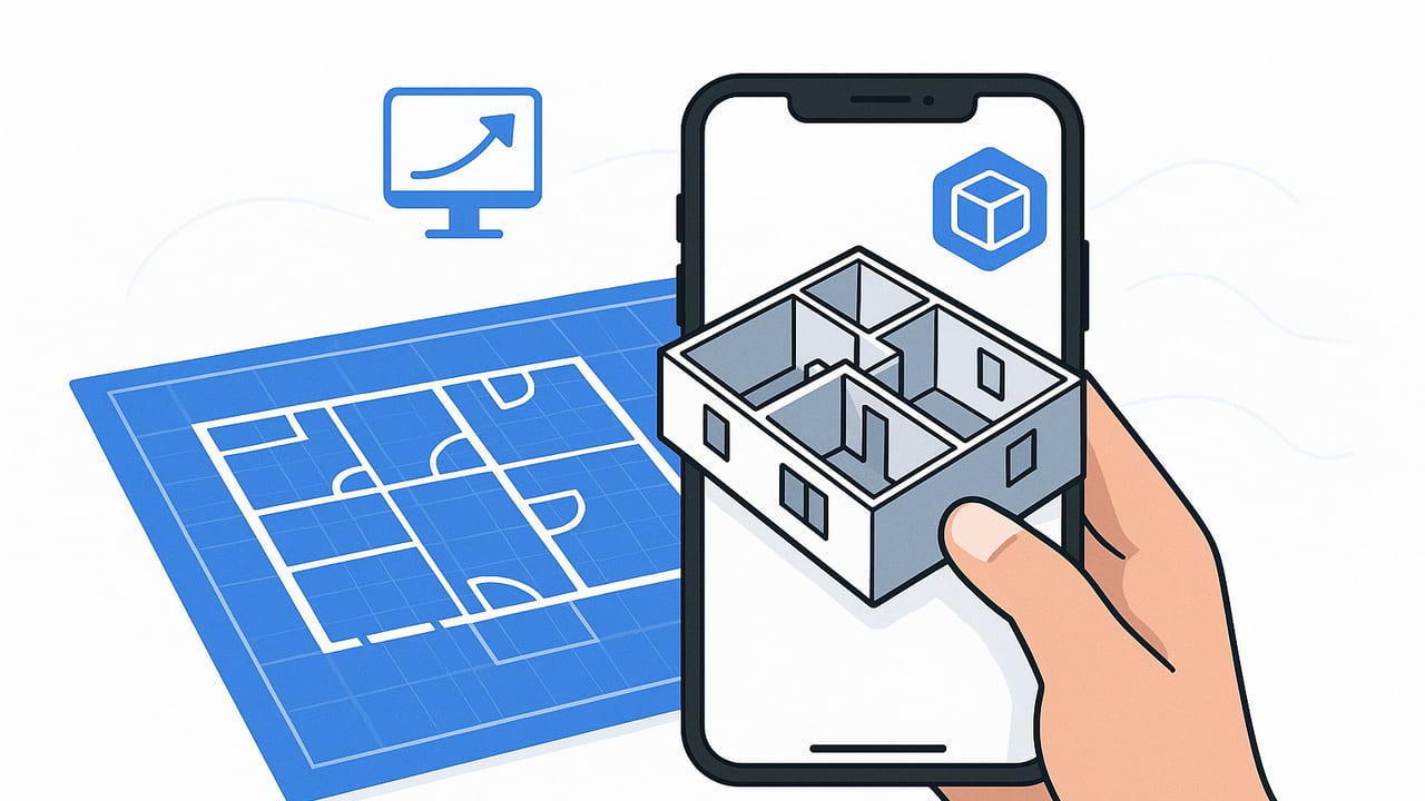 How to Visualize a Home Layout from a Blueprint on iPhone