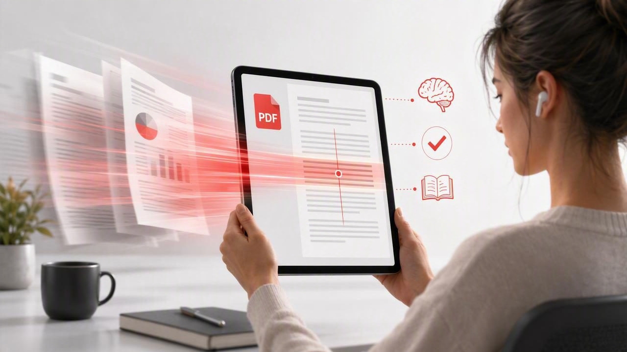 Best Speed Reading App for Reading PDF Documents Faster