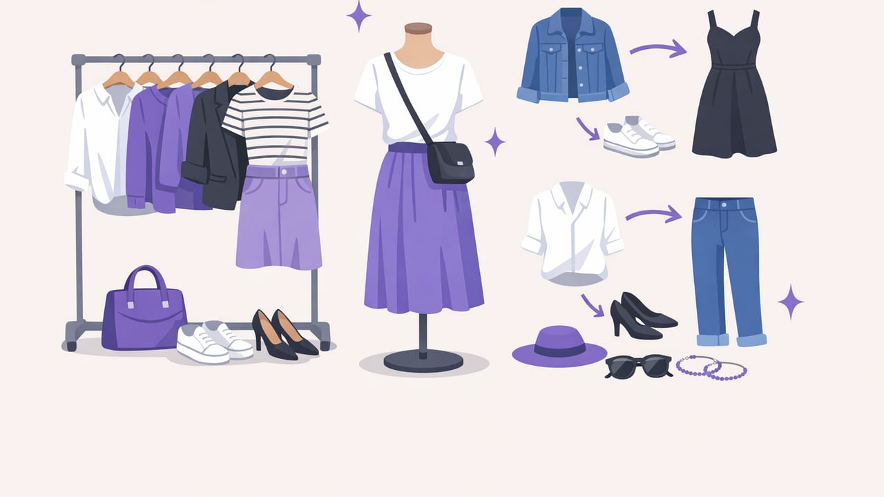 How to Mix and Match Outfits With My Wardrobe: A Simple System