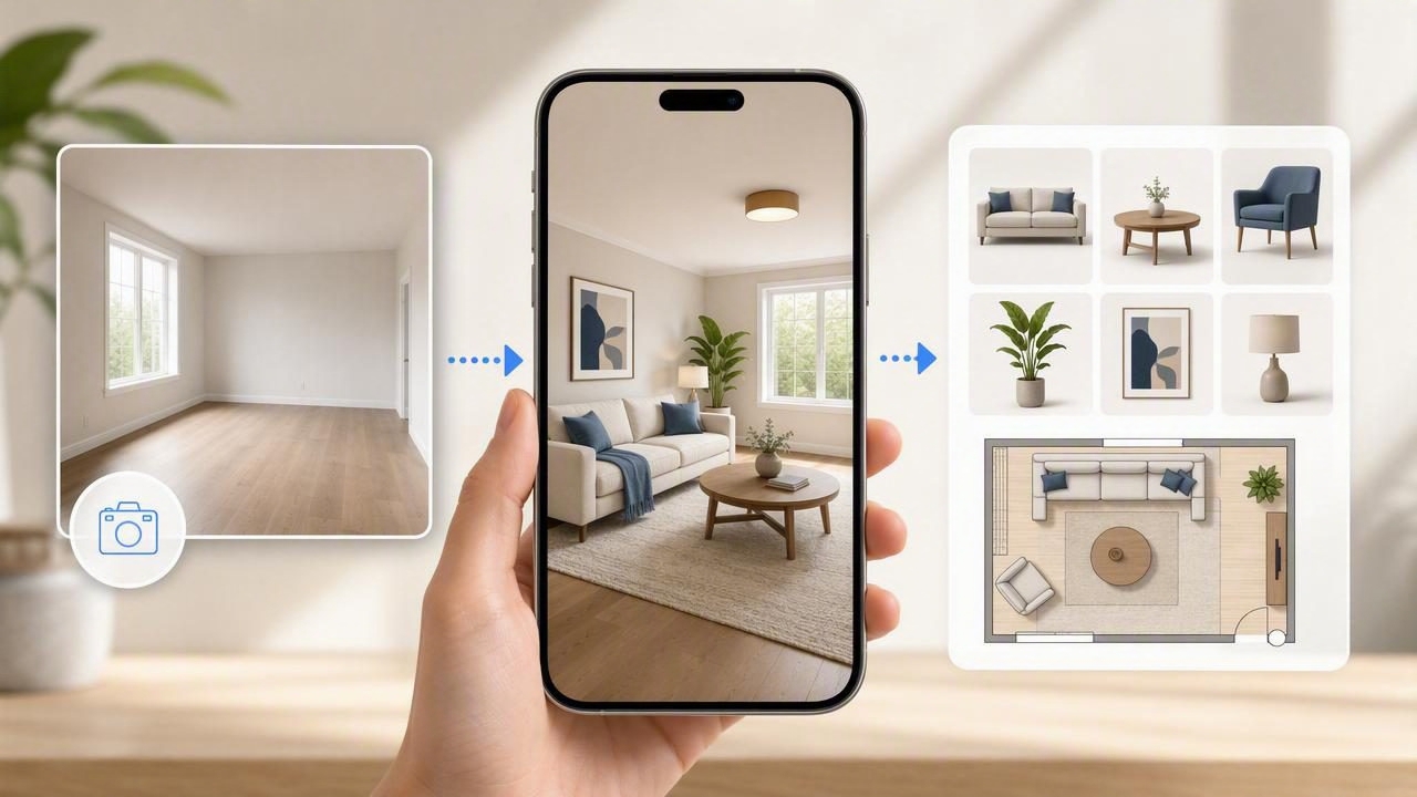 How to Get Realistic Design Previews With a Virtual Staging App