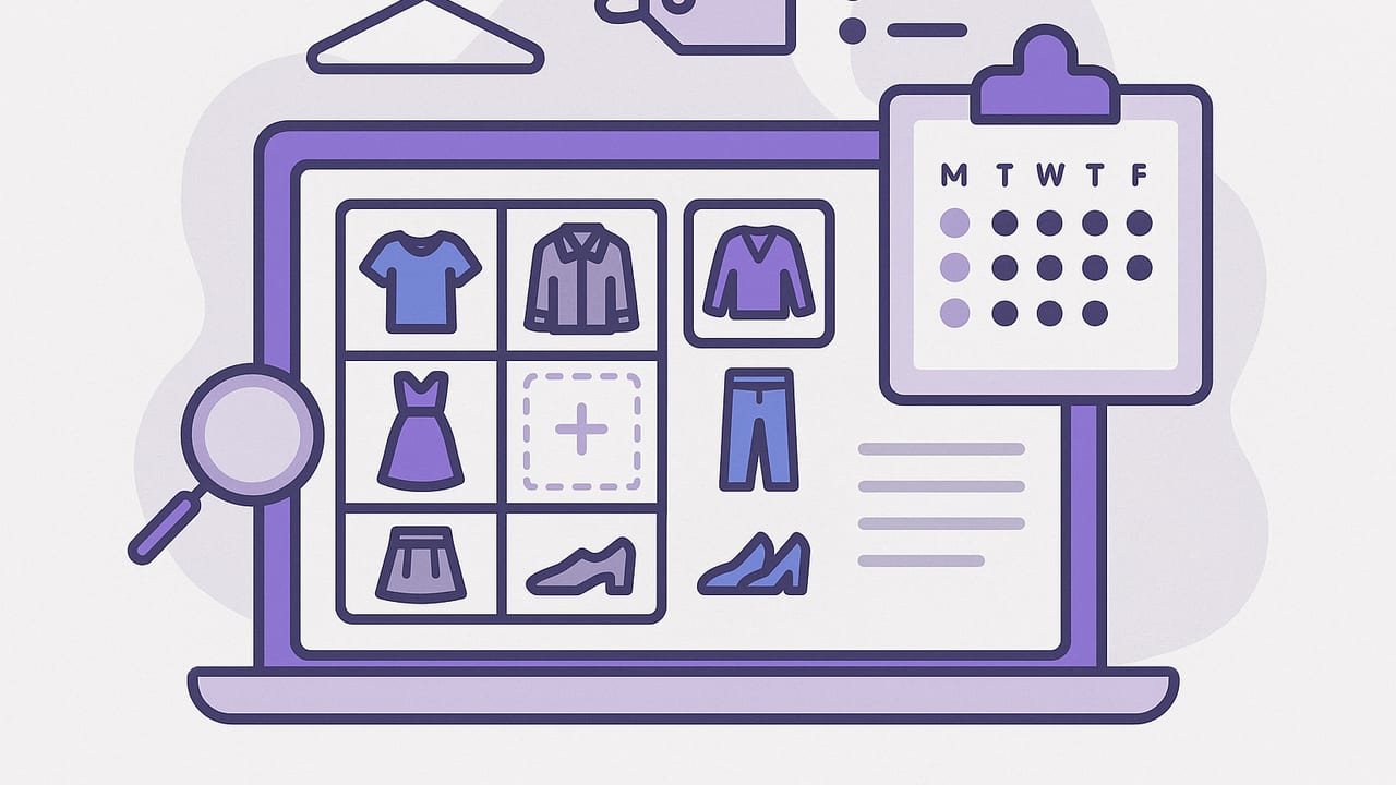 How to Catalog Your Wardrobe and Plan Outfits: A Complete System