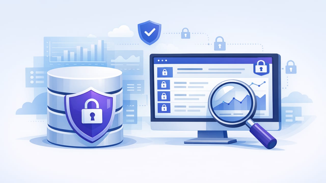 Secure Read-Only Database Monitoring: Queries, Alerts, and Controls