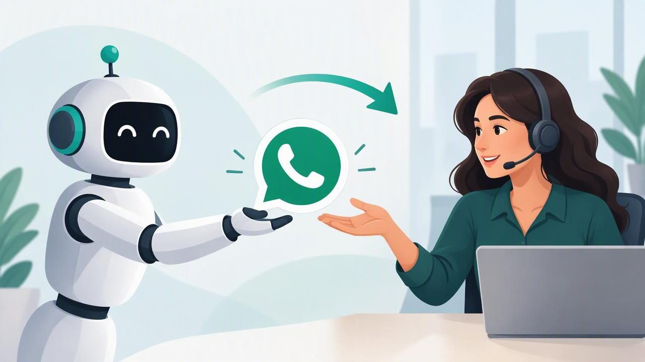 How to Hand a WhatsApp Conversation to a Human