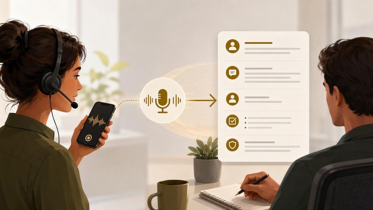 Turn Post-Call Voice Notes Into a Clear Support Handoff
