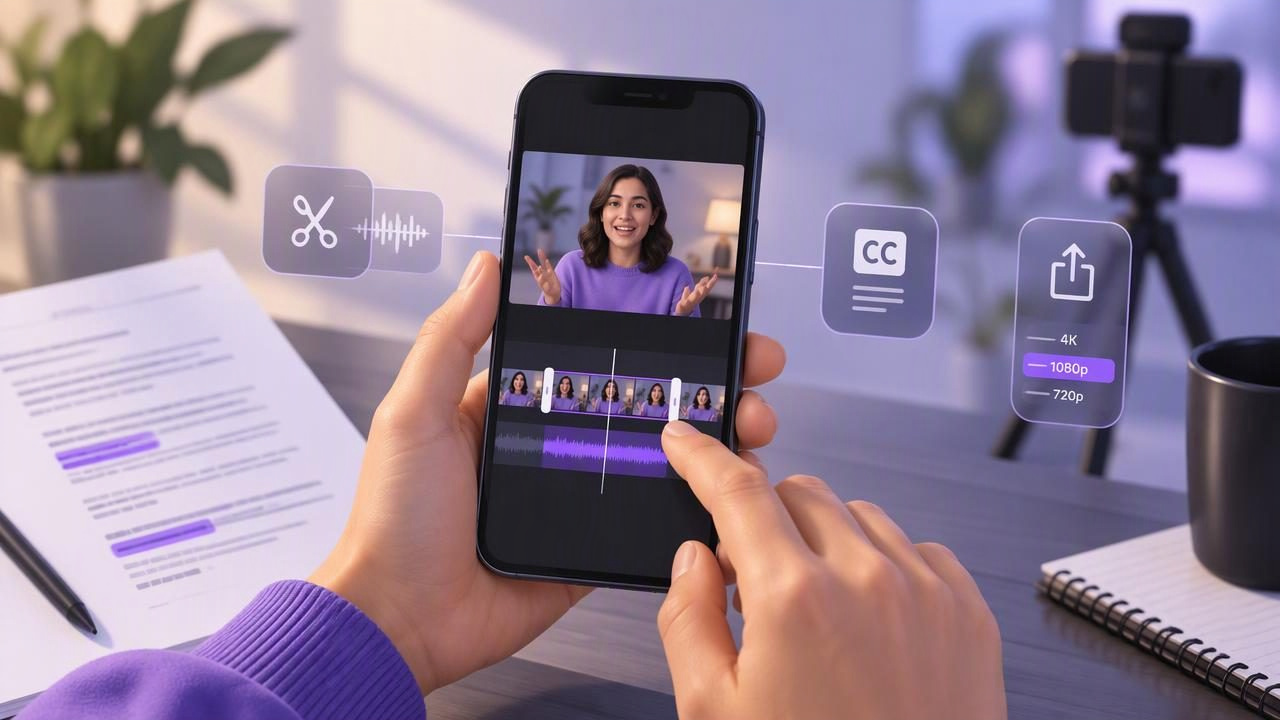 How to Use an iPhone Video Editor for Scripted Videos