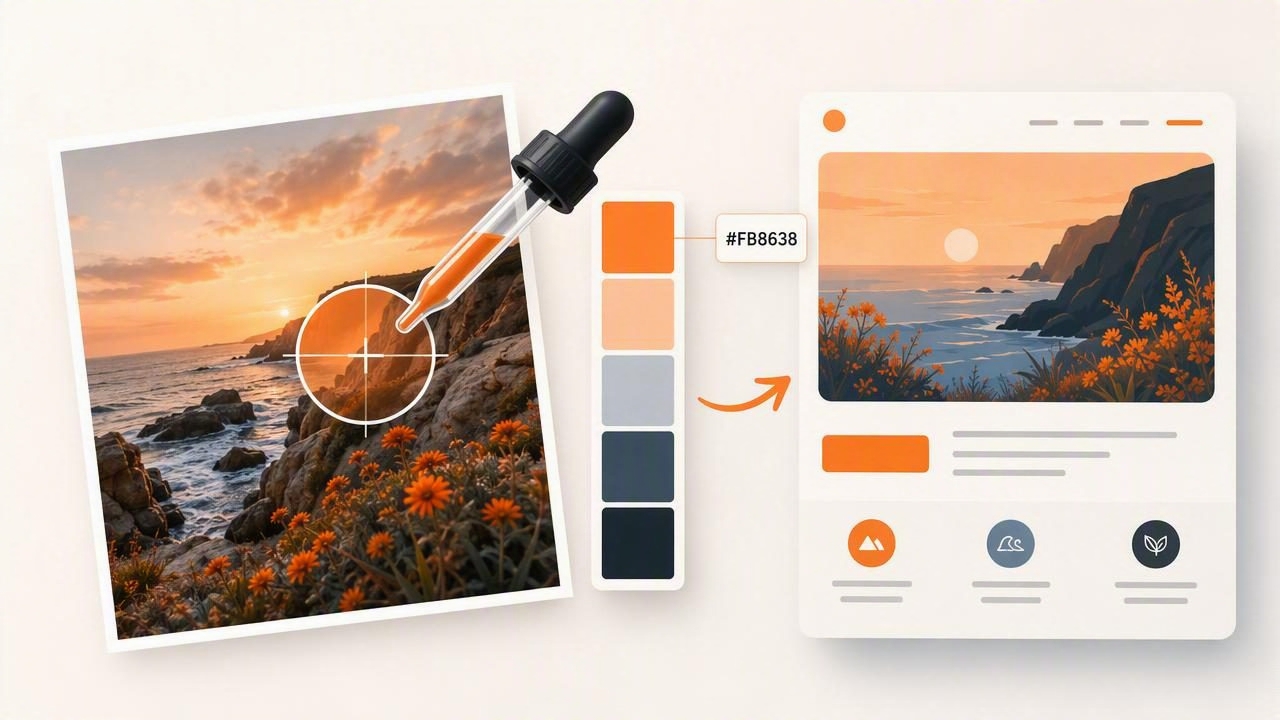How to Use a Color Picker From Photo for Web Design