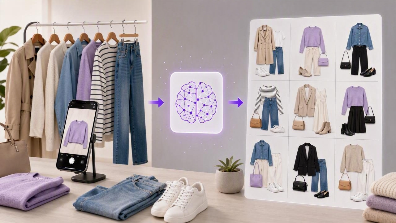 How to Get Organized Clothing Photos With an AI Outfit Generator