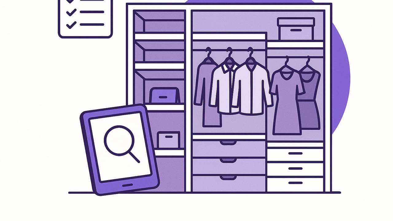 The Complete Closet Organizer Guide: Declutter, Design & Digitize