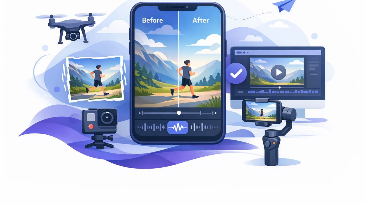 Video Stabilization App Guide: Smoother iPhone Footage in Minutes