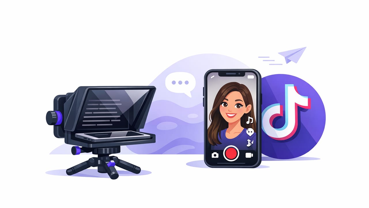 Teleprompter for TikTok: A Natural iPhone Workflow That Hooks Viewers