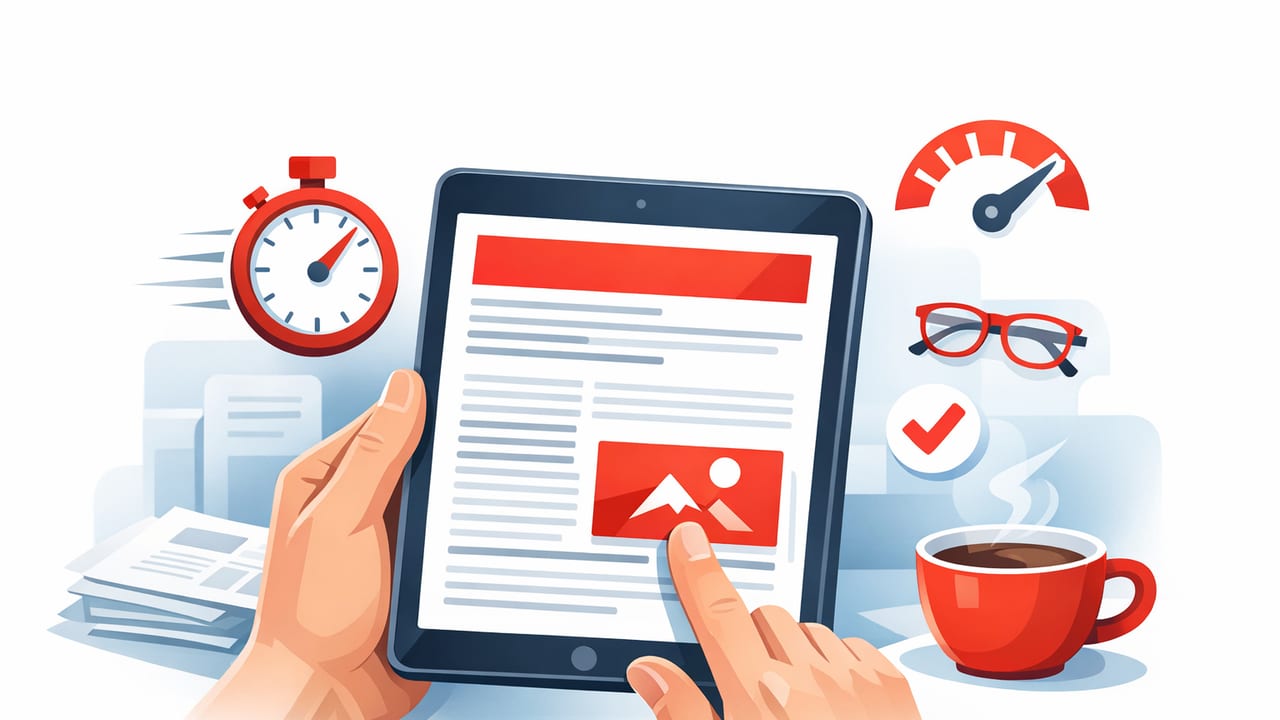 How to Read Articles Faster on iPad Without Losing Comprehension