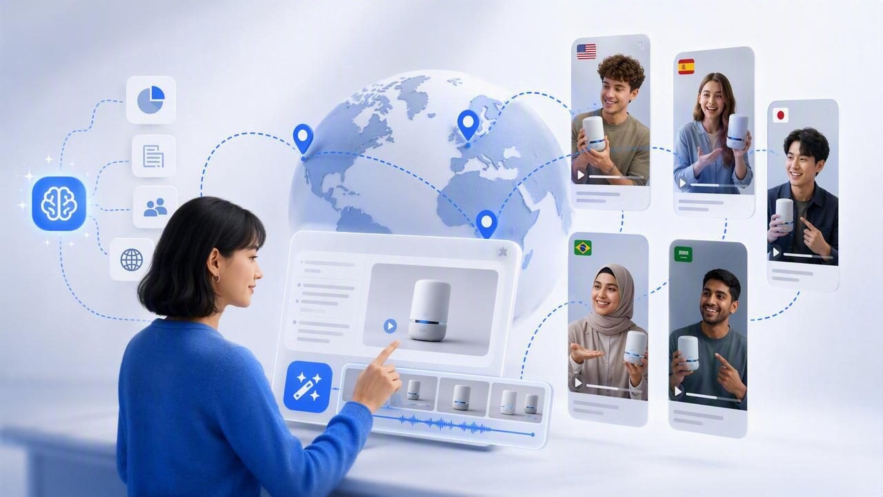 How to Get Localized Social Content With an AI Product Demo Maker