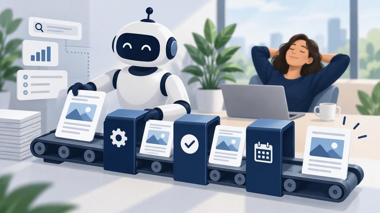 How to Get Hands-Free Content Production With an Automatic Blog Publisher