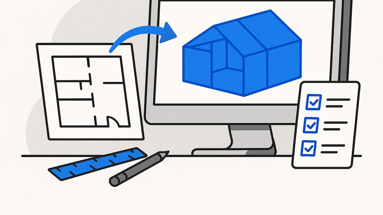 Floor Plan Converter Playbook: Prep, Scale Math, and 3D QA