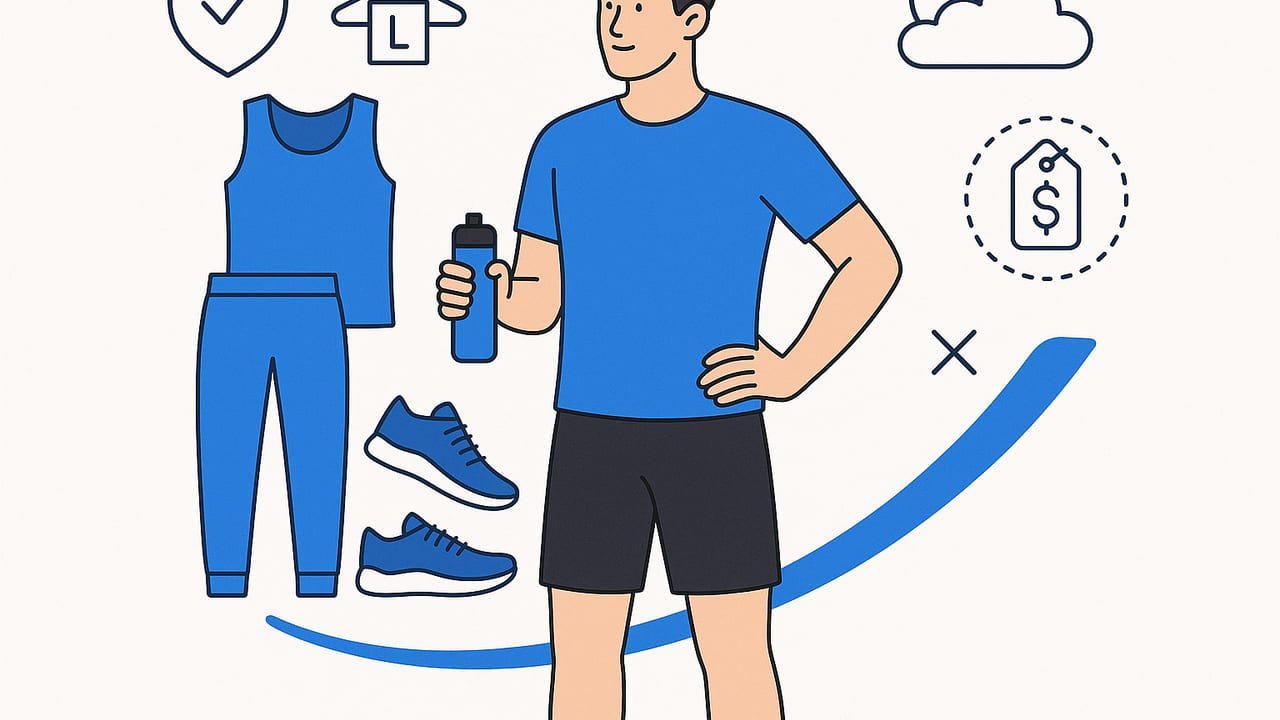 Ropa deportiva hombre: guía de materiales, tallas y outfits