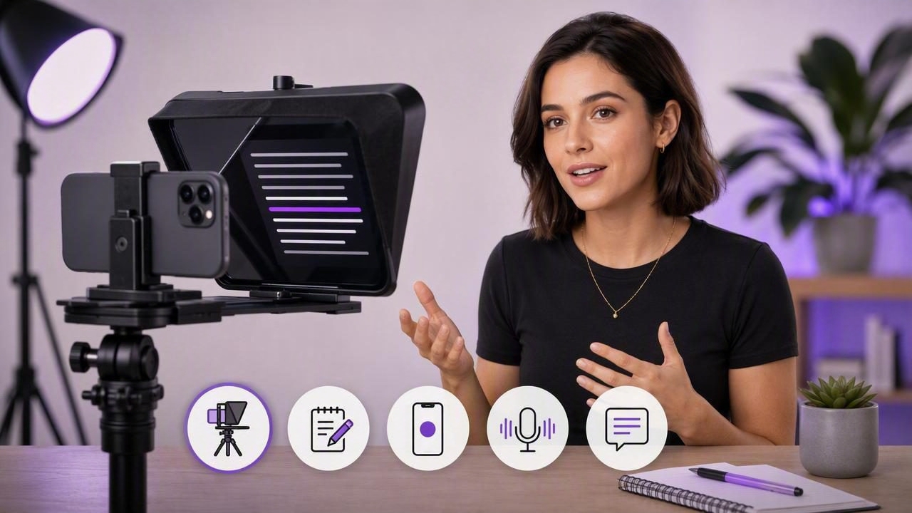 Self-Tape Teleprompter for Professional iPhone Videos: A Guide