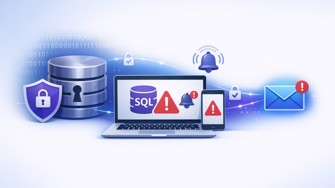 Secure SQL Alerts: How to Monitor Databases Safely Without Noise