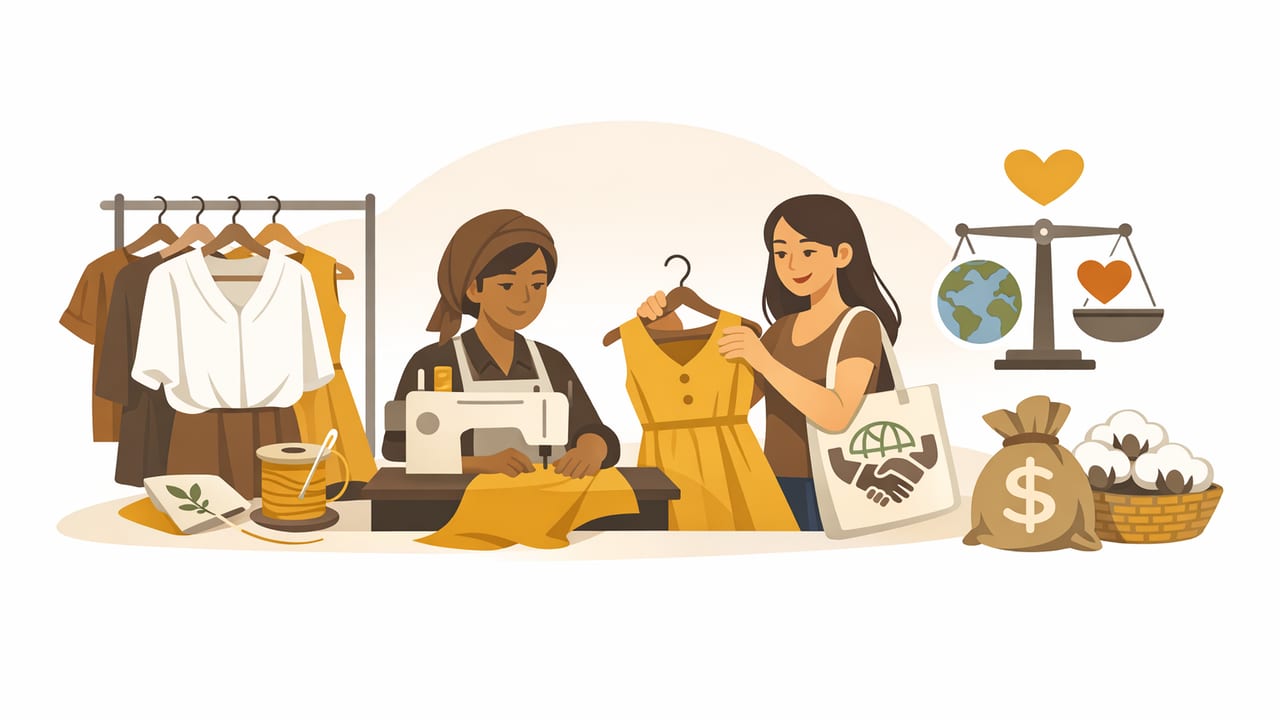 Guía práctica para comprar ropa femenina con comercio justo