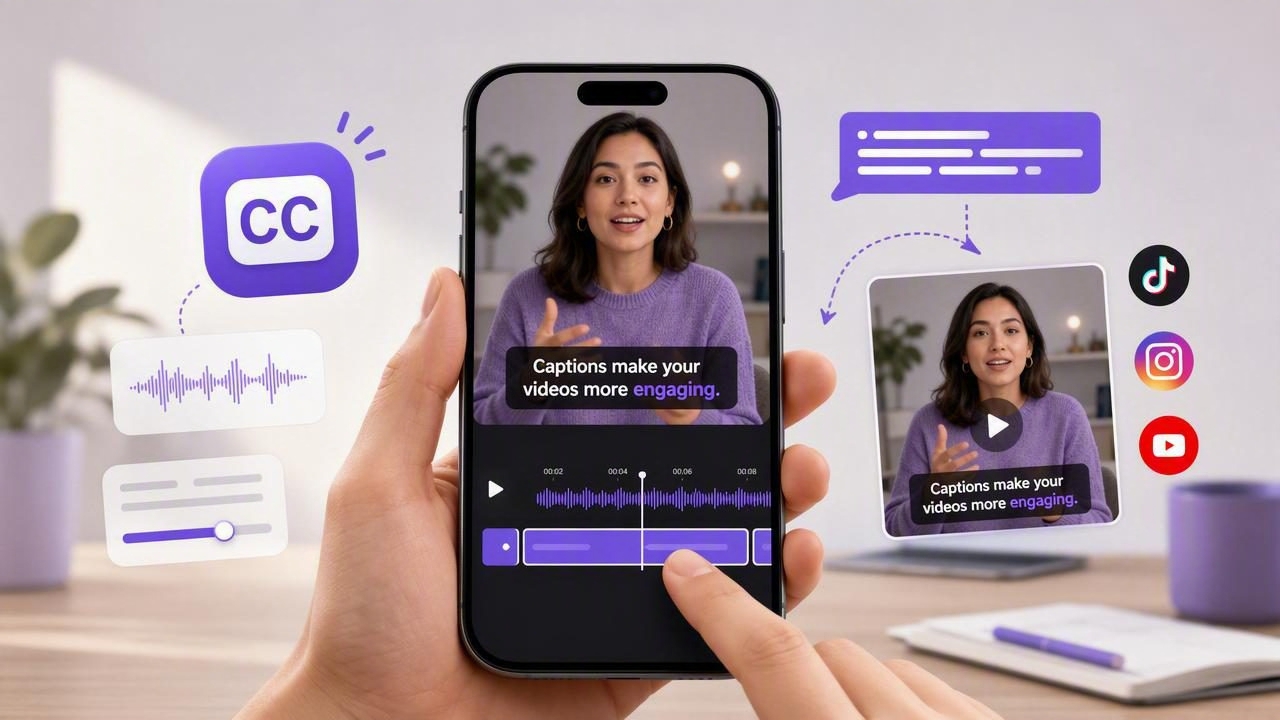How to Use an Automatic Captions App for Clearer Videos