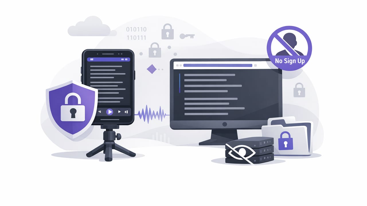 Privacy-Focused Teleprompter App (No Signup): Creator Workflow Guide