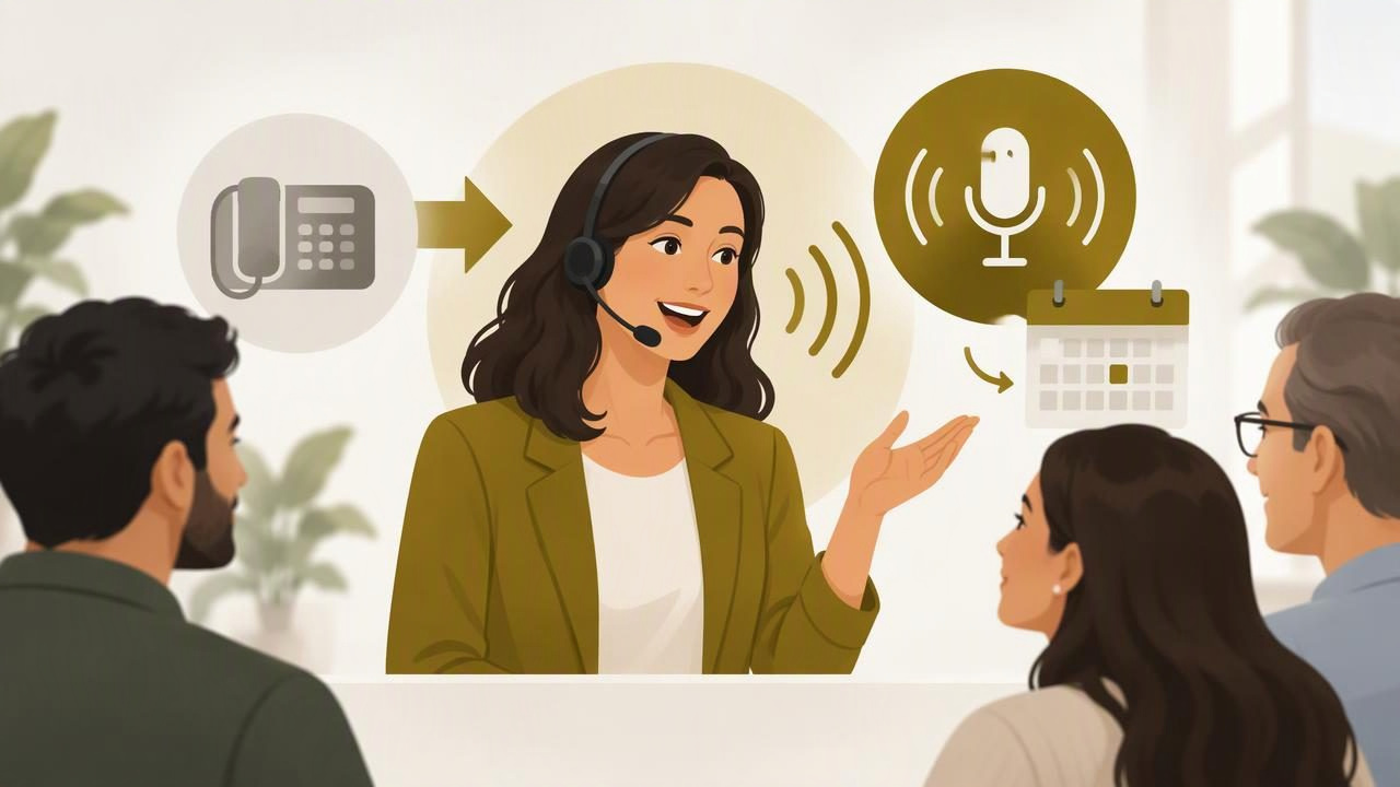 Cómo avisar a clientes de un cambio de canal de contacto por voz