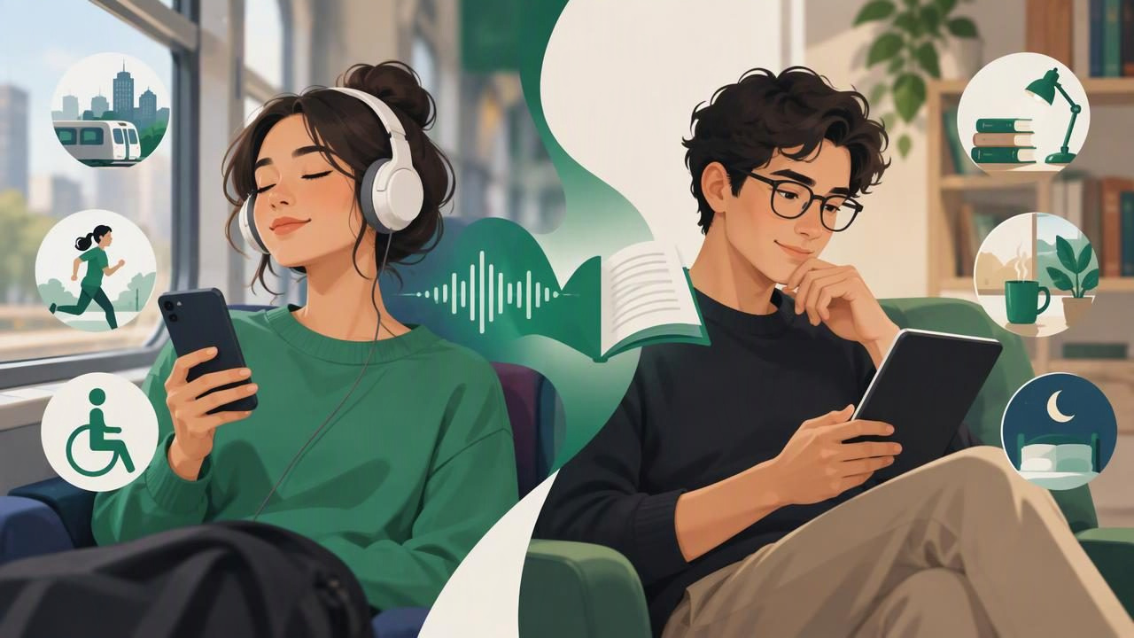 Text to Speech App vs. Ebook Reading: Which Fits You?