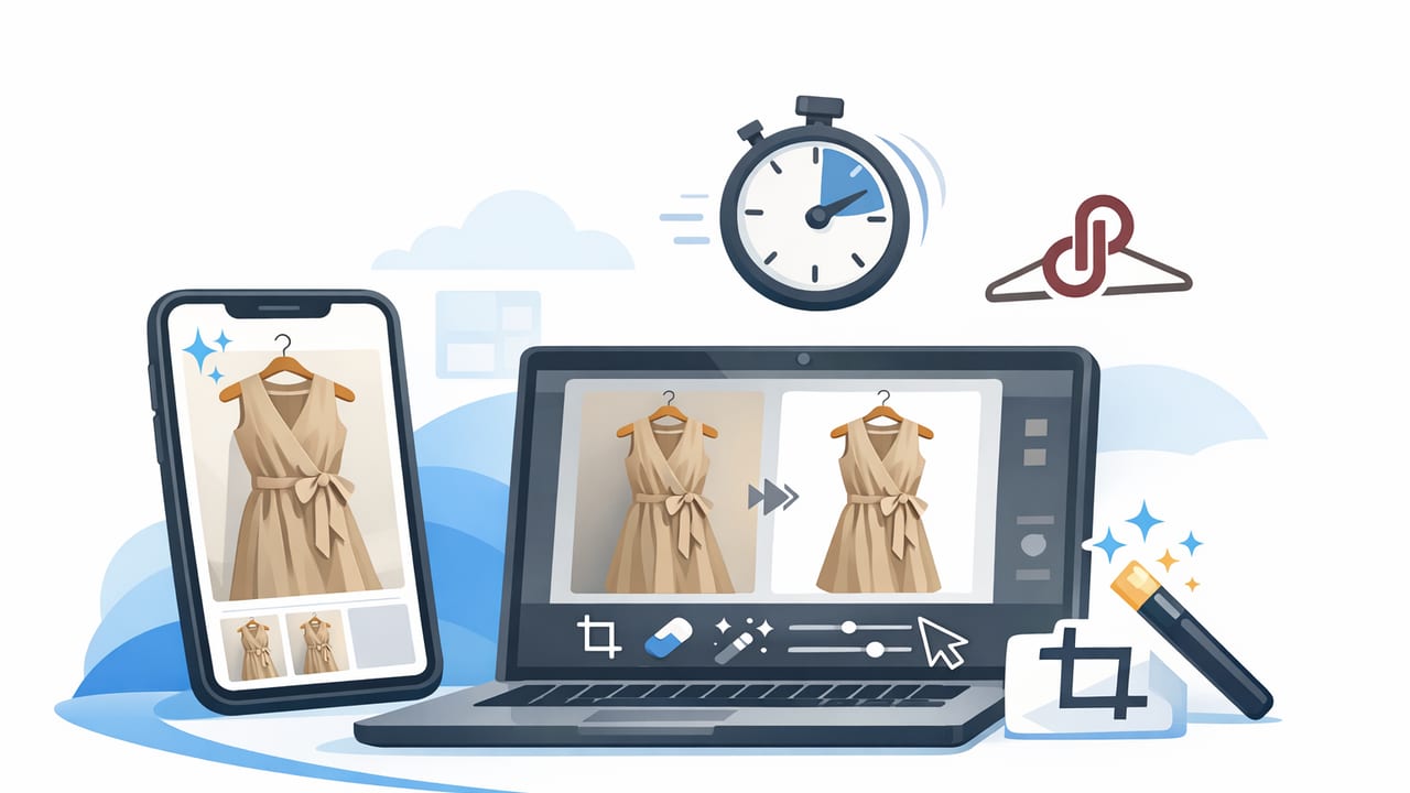 Edit Poshmark Listing Photos Fast: A Simple Reseller Workflow