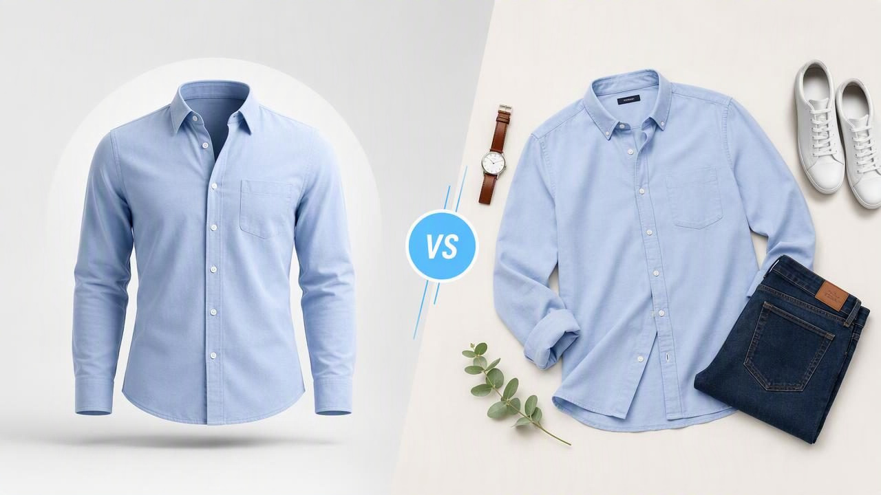 Ghost Mannequin vs Flat Lay: Which Clothing Photos Work Best?