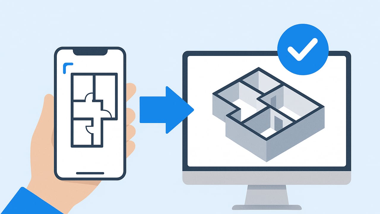 Mobile Floor Plan Mastery: Capture, Convert, and Verify in 3D