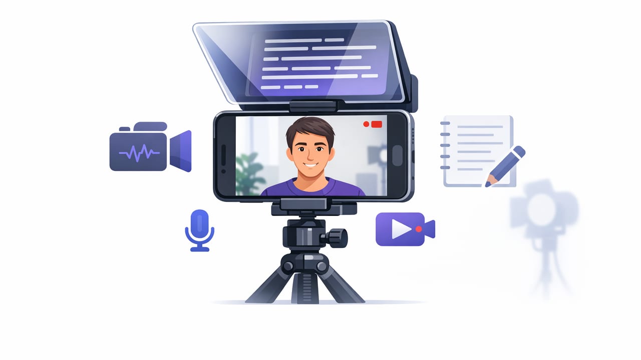 Teleprompter Camera App Workflow: Script to Polished iPhone Video