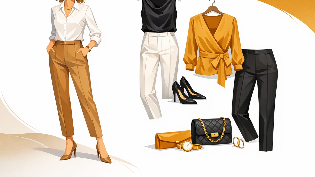 Pantalones y camisas para mujer elegantes: guía para combinar y elegir