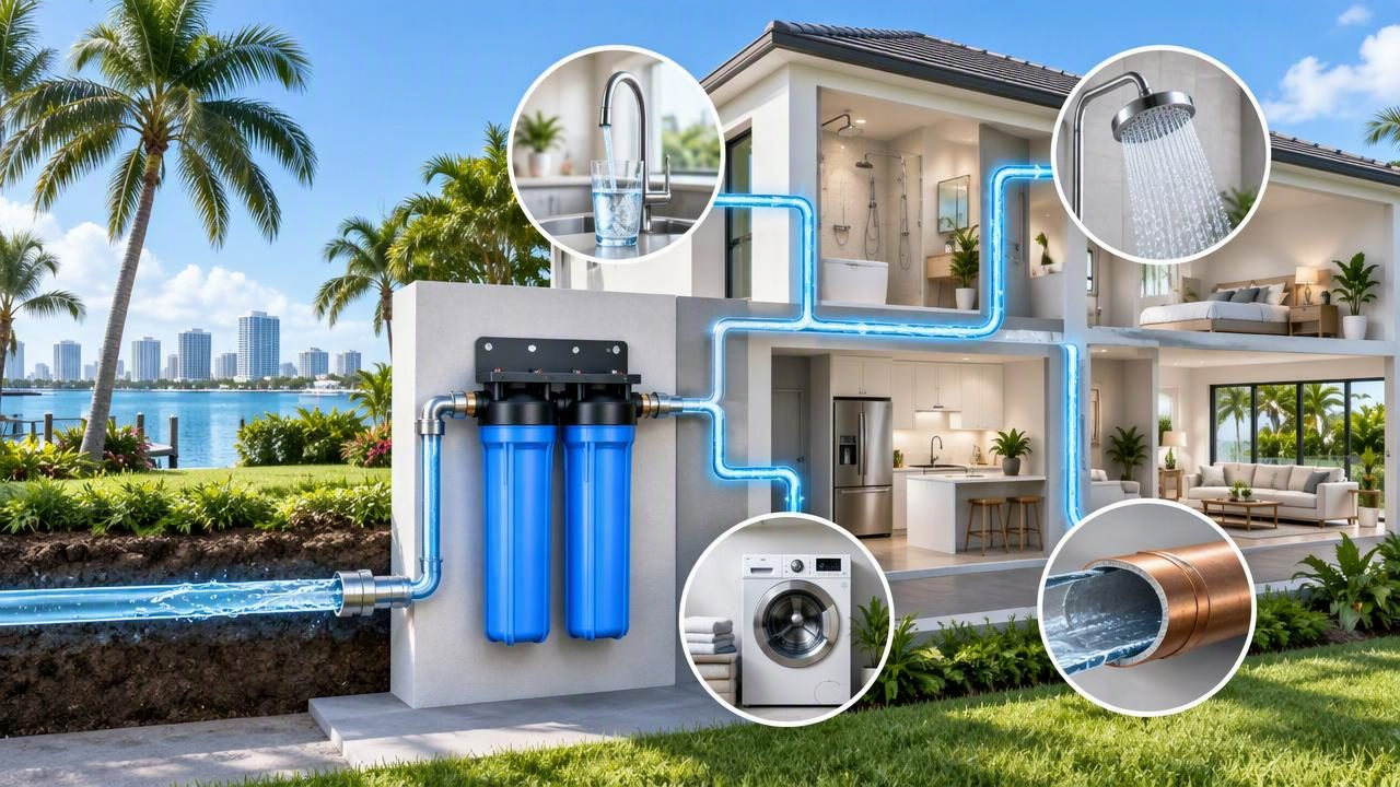 Whole House Water Filter Benefits for South Florida Homes
