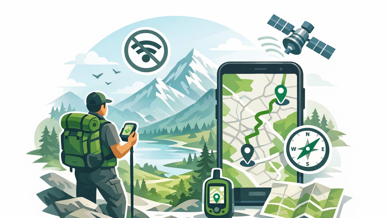 Offline Navigation for Backcountry Hiking on iPhone: A Practical Guide