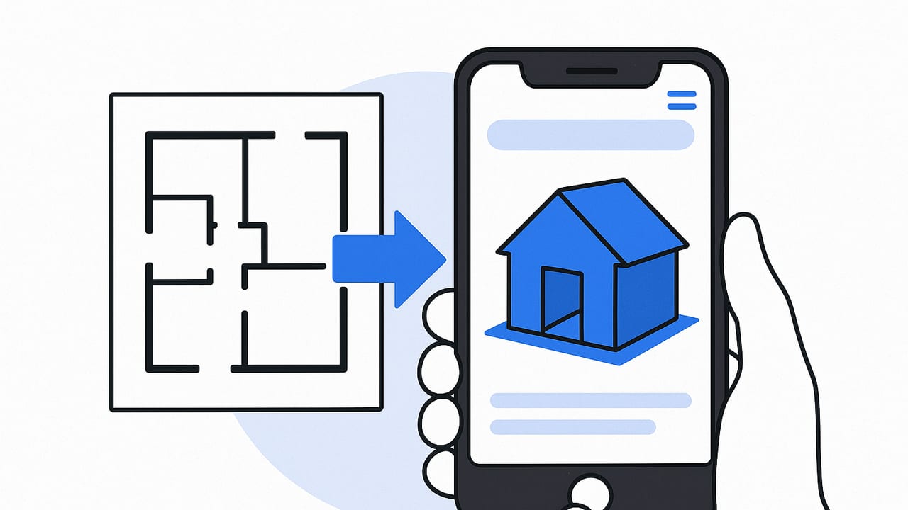 iPhone App Converting Floor Plans to 3D: Accuracy, Workflow, Tips