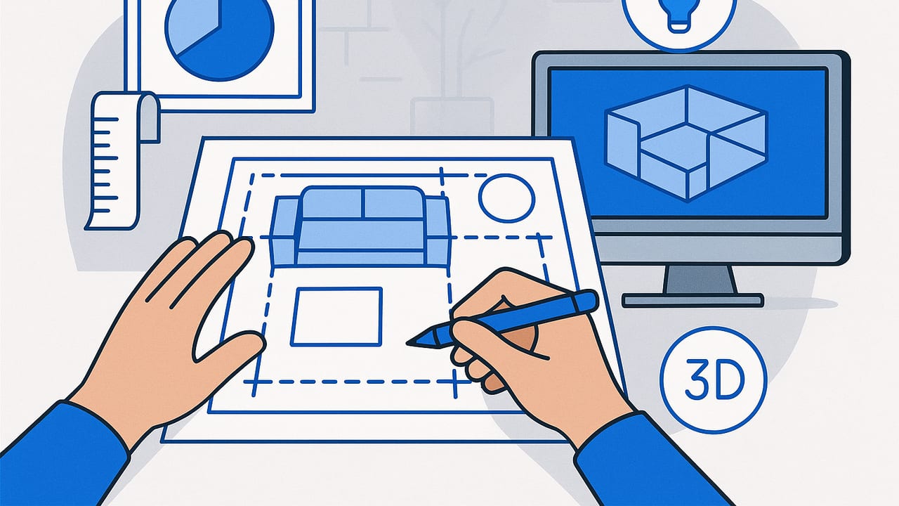 Room Layout Planner Blueprint: Zones, Clearances, and 3D QA